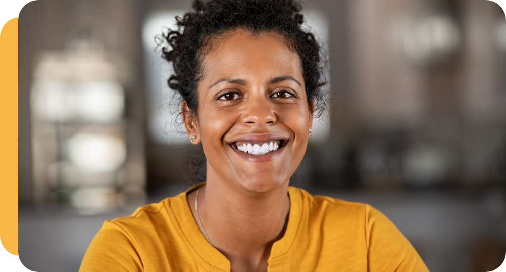 smiling woman